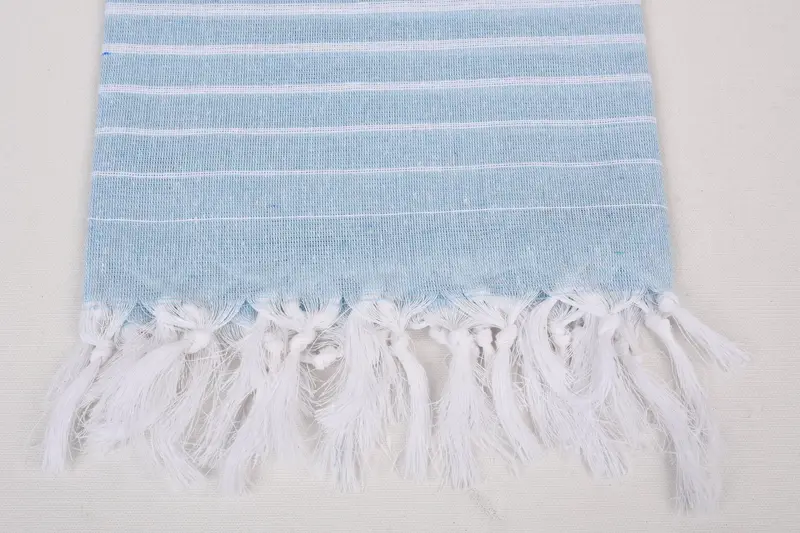 Custom Wedding Gift, Bulk Order Towel, Wedding Gifts Towel, Organic Turkish towel, 70x40 Cotton Striped Towel, Best Friend Gift Ideas, Guest Towel - 3