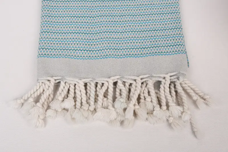 Personalized Towel, Sand-resistant Turkish towel for travel, Customized Towels, 64x40 Cotton Striped Towel, Bachelor Gifts, Hammam towel - 3