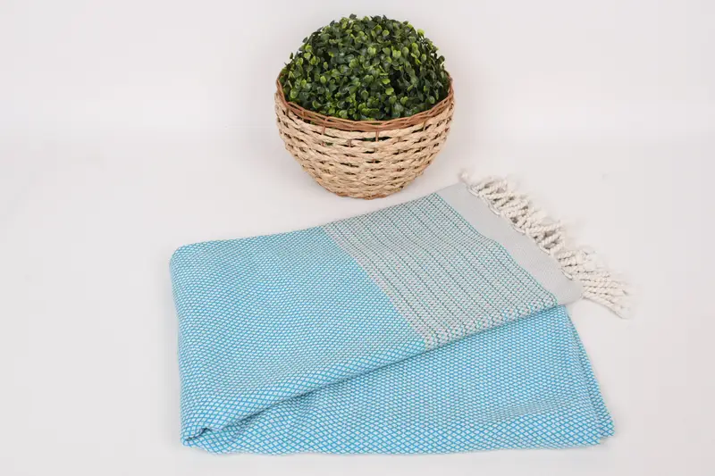 Personalized Towel, Sand-resistant Turkish towel for travel, Customized Towels, 64x40 Cotton Striped Towel, Bachelor Gifts, Hammam towel - 4