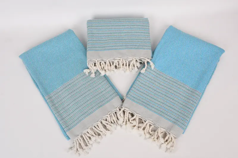 Personalized Towel, Sand-resistant Turkish towel for travel, Customized Towels, 64x40 Cotton Striped Towel, Bachelor Gifts, Hammam towel - 6