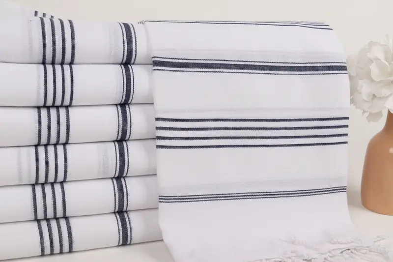 Beach towel, Monogram Turkish Towel, 70x40 Cotton Striped Towel, Turkish towel, Traditional Turkish peshtemal for hammam, Best Friend Gift Ideas - 2