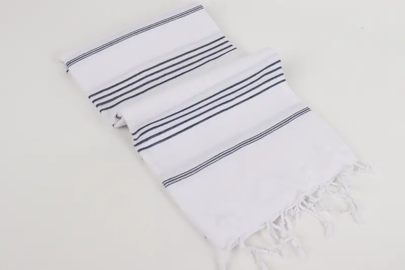 Beach towel, Monogram Turkish Towel, 70x40 Cotton Striped Towel, Turkish towel, Traditional Turkish peshtemal for hammam, Best Friend Gift Ideas - 6