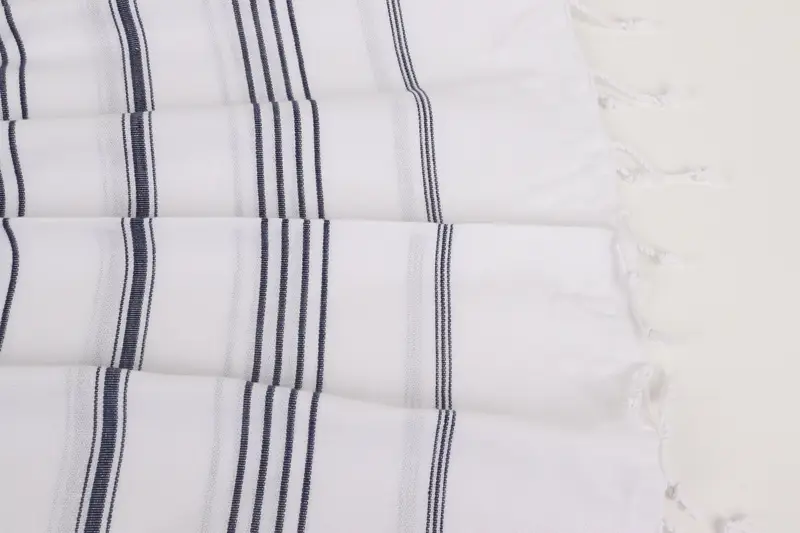 Beach towel, Monogram Turkish Towel, 70x40 Cotton Striped Towel, Turkish towel, Traditional Turkish peshtemal for hammam, Best Friend Gift Ideas - 8