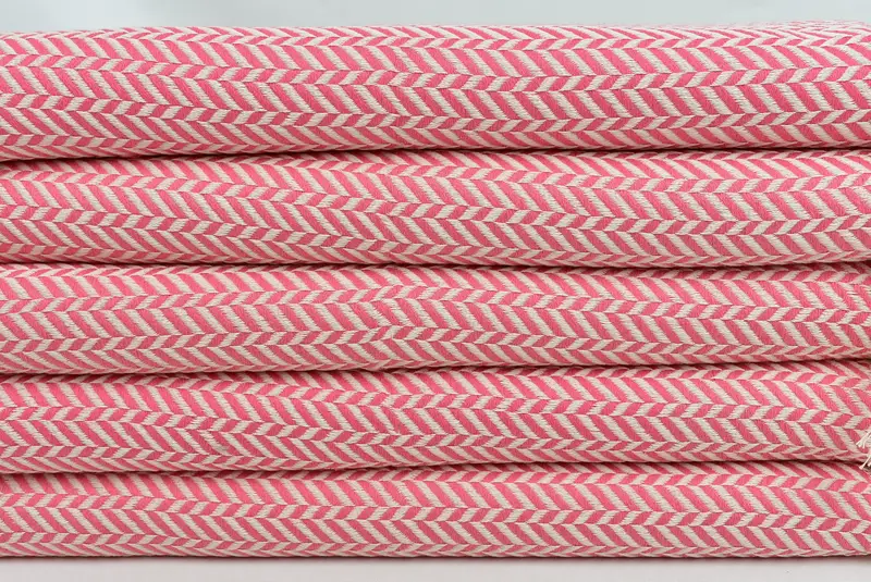 Monogram Kitchen Towel, Personalized Dish Towel, Wedding Gift, 36x18 Cotton Chevron Towel, Summer Gift, Handmade Gift, Bachelor Party Gifts - 2