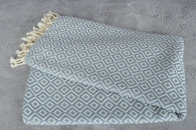 Custom Gift, Scarf Towel, Personalized Bridesmaid Gift, Gym Towel, 70x40 Cotton Diamond Towel, Organic Turkish towel, Gift Towel, Custom Bath Towel - 6