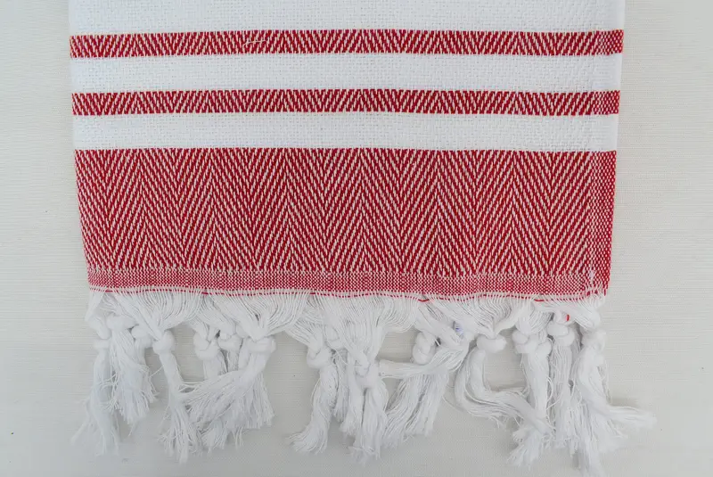 El yapımı hediye, monogramlı el havlu, erkek arkadaş için hediye, Türk havlu el havlu, 40x20 pamuk zig zag havlu, mutfak havlu, gelin duş iyilik - 7