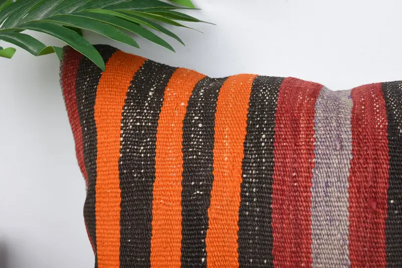 Kilim Pillow, Luxury Cushion, Pillow for Sofa, 12x24 Red Pillow Sham, Wholesale Cushion Cover, Customized Pillow Case, Pillow, Antique Pillows - 2