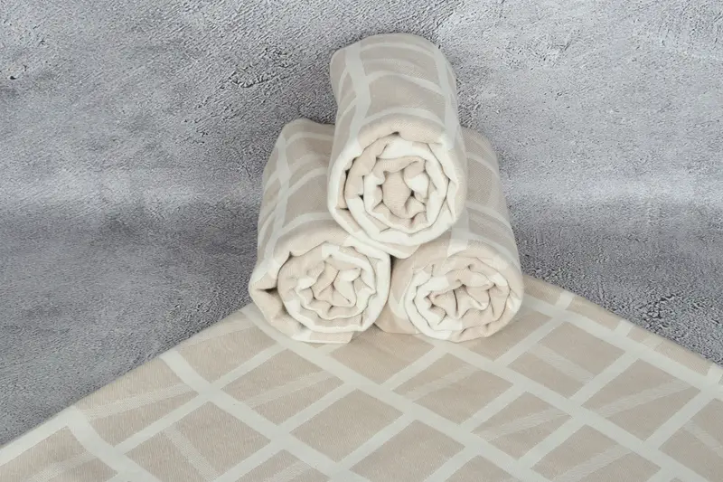 Düğün Hediyeleri Havlu, Spa için El Dokumalı Organik Türk Havlu, 70x34 Pamuklu Desenli Havlu, Monogram Türk Havlu, Türk Plaj Havlusu, Ev Hediyesi - 8