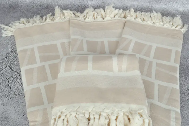 Düğün Hediyeleri Havlu, Spa için El Dokumalı Organik Türk Havlu, 70x34 Pamuklu Desenli Havlu, Monogram Türk Havlu, Türk Plaj Havlusu, Ev Hediyesi - 5