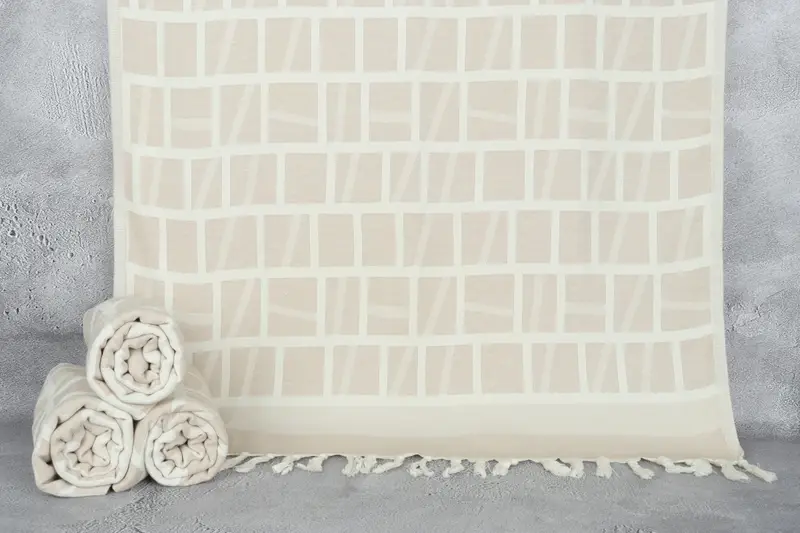 Düğün Hediyeleri Havlu, Spa için El Dokumalı Organik Türk Havlu, 70x34 Pamuklu Desenli Havlu, Monogram Türk Havlu, Türk Plaj Havlusu, Ev Hediyesi - 1