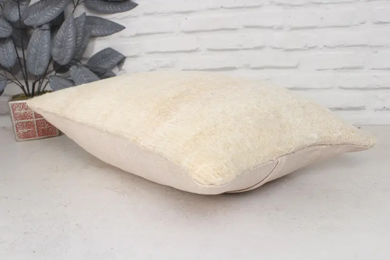 Bohemian Cushion Cushion Case, Kilim Cushion Sham, 16x24 Beige Pillow, Antique Pillows, Indoor Pillow, Cushion Case, Gift Pillow - 6