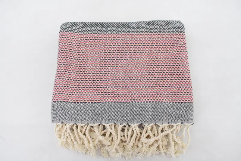 Gift For Mom, Personalized Gifts, 70x40 Cotton Geometric Towel, Turkish Bath Towel Set, Quick-dry peshtemal, Family Gift Basket, Best Beach Towel - 7