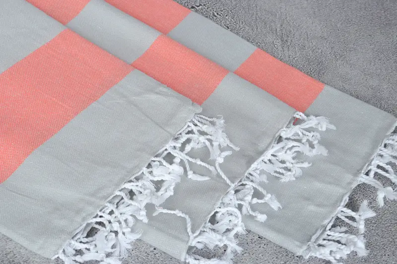 Gift For Coworker, Home Decor Gifts, Quick-dry towel, 70x40 Cotton Striped Towel, Organic towel, Friends Beach Towel, Personalized Home Gift Wedding - 5