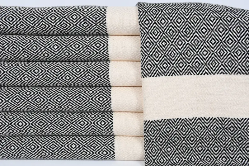 36x20 Baumwolldiamanttuch, personalisiertes Handtuch, Monogrammküchentuch, Hochzeit für Gunst, türkisches Handtuch, Weihnachtsgeschenke, handgefertigtes Geschenk - 1