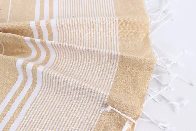 Custom Hand Towel, Monogrammed Hand Towel, Wedding Gift Kitchen Towel, Wedding Gift, Bridesmaid Favors, Gift For Her, 40x24 Cotton Striped Towel - 8