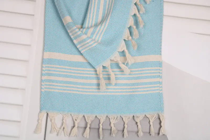 Personalized Gifts, Wedding Favors, 40x18 Cotton Striped Towel, Spa Towel, Personalized Gift For Her, Custom Wedding Gifts, Monogrammed Hand Towel - 5