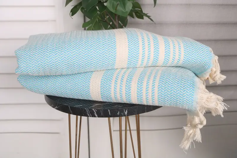 Personalized Gifts, Wedding Favors, 40x18 Cotton Striped Towel, Spa Towel, Personalized Gift For Her, Custom Wedding Gifts, Monogrammed Hand Towel - 7