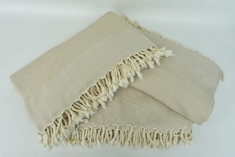 Boyfriend Christmas Gift, Turkish Blanket, 96x80 Cotton Geometric Towel, Bridesmaid Gifts, Turkish Tablecloth, Bachelorette Gifts, Turkish Bedspread - 6