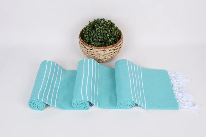 70x40 Cotton Striped Towel, Gift Towel, Custom Wedding Towel, Custom Beach Towel, Bachelorette Party Favors, Personalized Wedding Gift, Summer Towel - 8