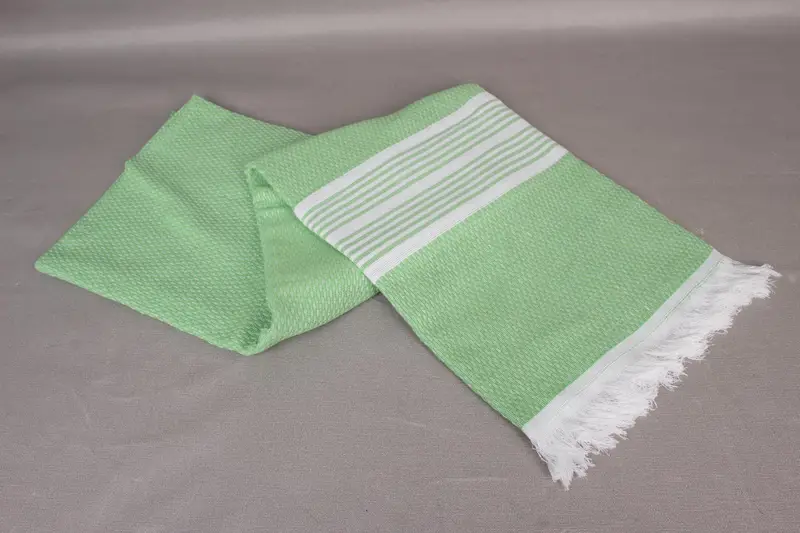 Personalized Gift, Lightweight Turkish towel, Hammam Towel USA, Scarf Towel, Gym Towel, 70x40 Cotton Striped Towel, Personalised Gift, Handmade Gift - 5
