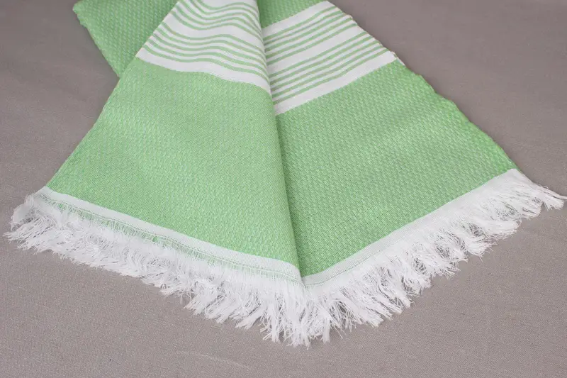 Personalized Gift, Lightweight Turkish towel, Hammam Towel USA, Scarf Towel, Gym Towel, 70x40 Cotton Striped Towel, Personalised Gift, Handmade Gift - 8