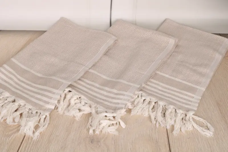 Monogram Towels, Personalized Hand Towel, Bathroom Towel, 32x16 Cotton Diamond Towel, Personalized Kitchen Towel, Turkish Towel Hand Towel - 6