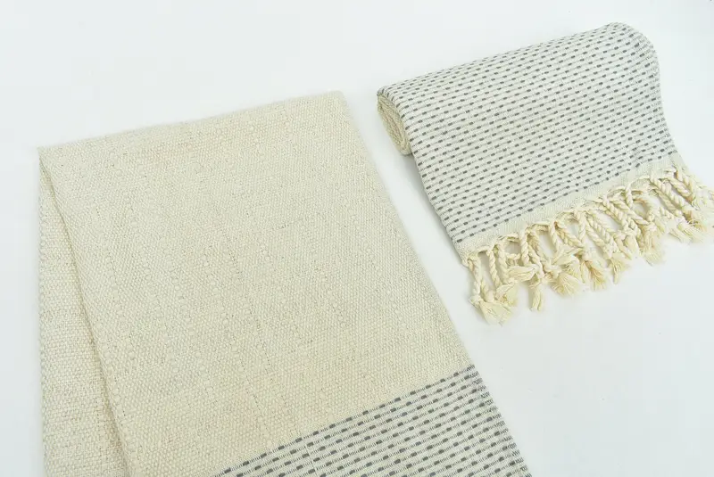 Organic Tea Towel, 40x20 Cotton Polka Dot Towel, Wedding Gift, Wedding Gift Kitchen Towel, Turkish Tea Towel, Family Gift, Turkish Hand Towel - 7