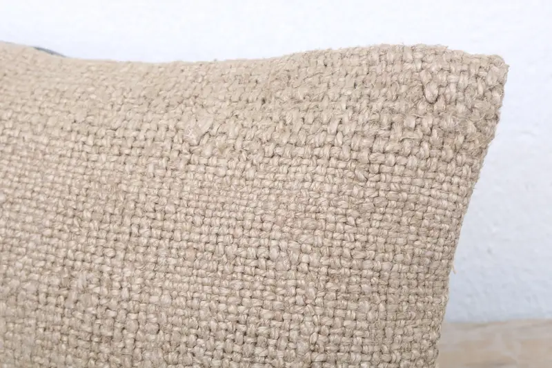 Throw Kilim Pillow, 8x16 Brown Pillow Cover, Morroccon Kilim Cushion Pillow Cover, Boho Pillow Sham Cover, Pillow for Sofa, Pillow Cover - 5