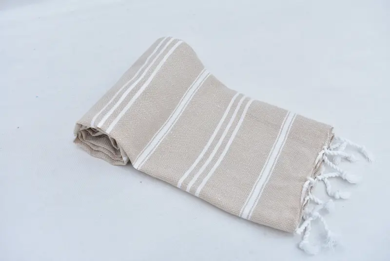 Organic Towel, Best Friend Wedding Gift, Boyfriend Gift, Bathroom Towels, Baby Boy Gift, 40x24 Cotton Striped Towel, Wedding Favors, Wedding Gift - 7