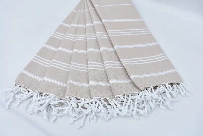 Organic Towel, Best Friend Wedding Gift, Boyfriend Gift, Bathroom Towels, Baby Boy Gift, 40x24 Cotton Striped Towel, Wedding Favors, Wedding Gift - 2