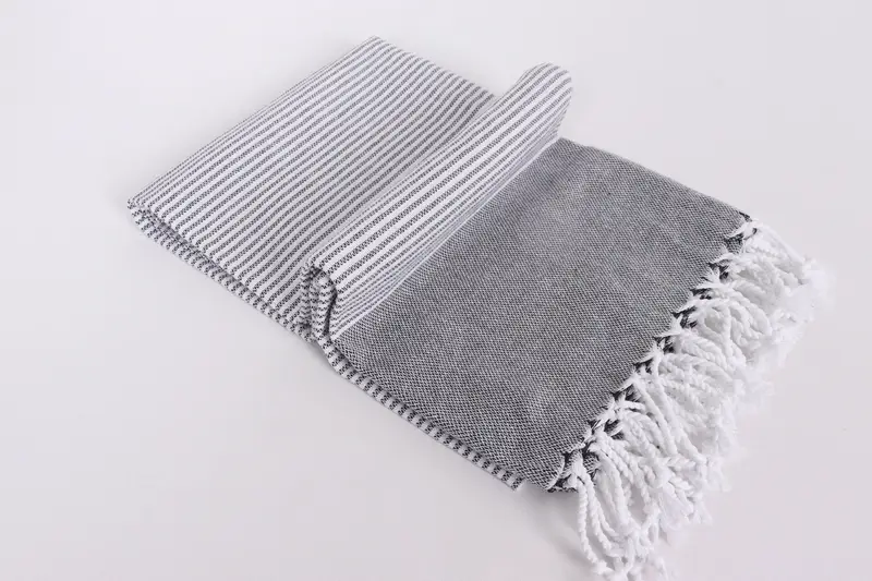 Bridesmaid Favors, Custom Name Towel, 70x40 Cotton Striped Towel, Turkish bath towel, Custom Wedding Towel, Bridesmaid Gifts, Gift For Her - 6