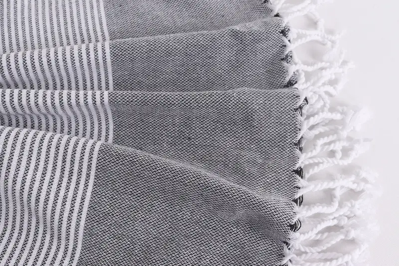 Bridesmaid Favors, Custom Name Towel, 70x40 Cotton Striped Towel, Turkish bath towel, Custom Wedding Towel, Bridesmaid Gifts, Gift For Her - 8
