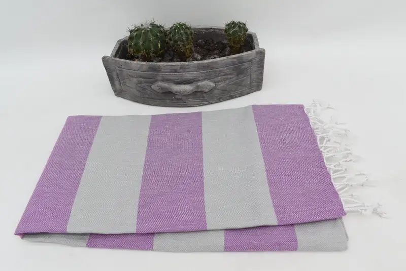 Sand-free towel, 70x40 Cotton Striped Towel, Turkish Beach Towel Personalized, Peshtemal Towel, Sand-resistant towel, Bachelorette Party Favor - 4