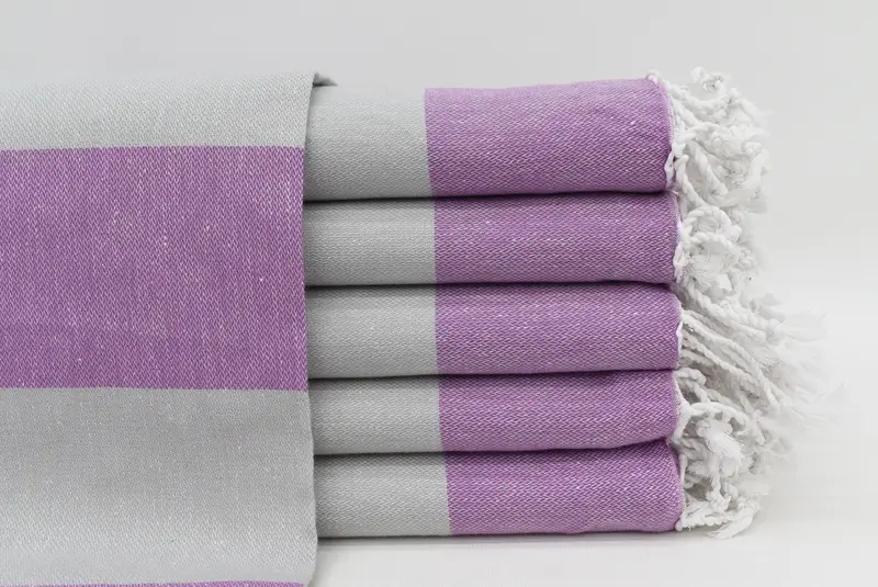 Sand-free towel, 70x40 Cotton Striped Towel, Turkish Beach Towel Personalized, Peshtemal Towel, Sand-resistant towel, Bachelorette Party Favor - 1