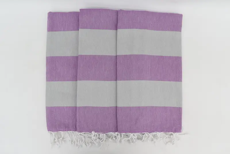 Sand-free towel, 70x40 Cotton Striped Towel, Turkish Beach Towel Personalized, Peshtemal Towel, Sand-resistant towel, Bachelorette Party Favor - 8