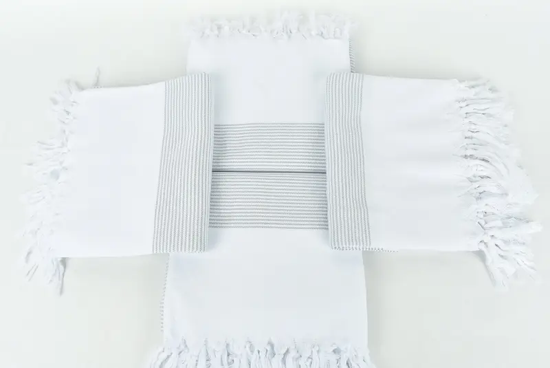 Quick-Dry Beach Towel, Mother Of The Groom Gift, 70x40 Cotton Striped Towel, Family Gift Basket, Gift For Her, Bachelorette Party Decorations - 6