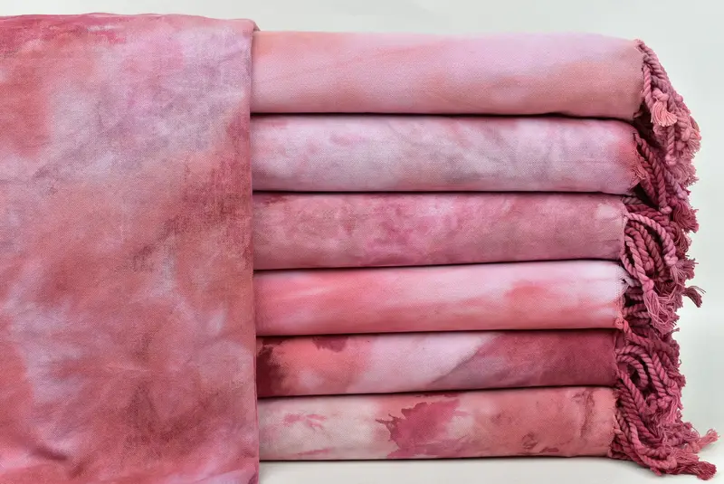 Bridal Shower Gift, Custom Wedding Gifts, Turkish beach towel, Bachelor Party Favors, 68x36 Cotton Tie Dye Towel, Bridal Shower Gifts, Scarf Towel - 2