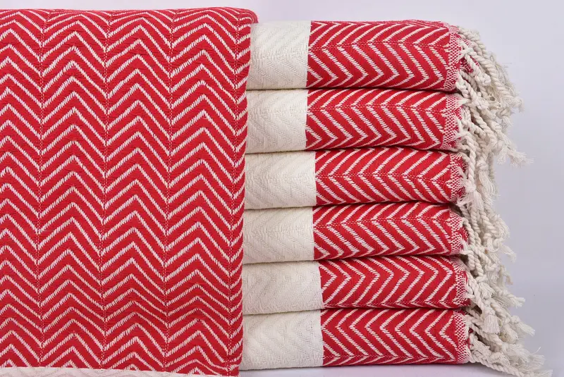 Personalized Towel, Gift For Coworker, 70x40 Cotton Zig zag Towel, Luxury Turkish Bath Towel, Bachelor Gifts, Wedding Towel, Peshtemal Towel - 1