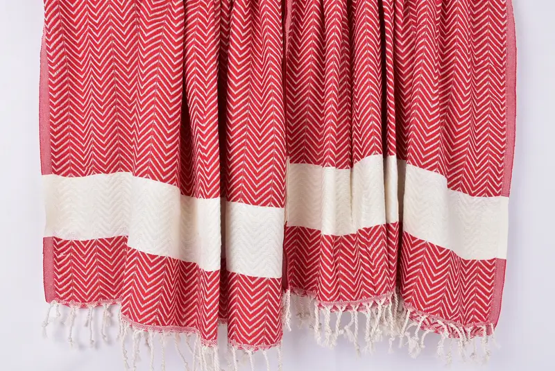 Personalized Towel, Gift For Coworker, 70x40 Cotton Zig zag Towel, Luxury Turkish Bath Towel, Bachelor Gifts, Wedding Towel, Peshtemal Towel - 8