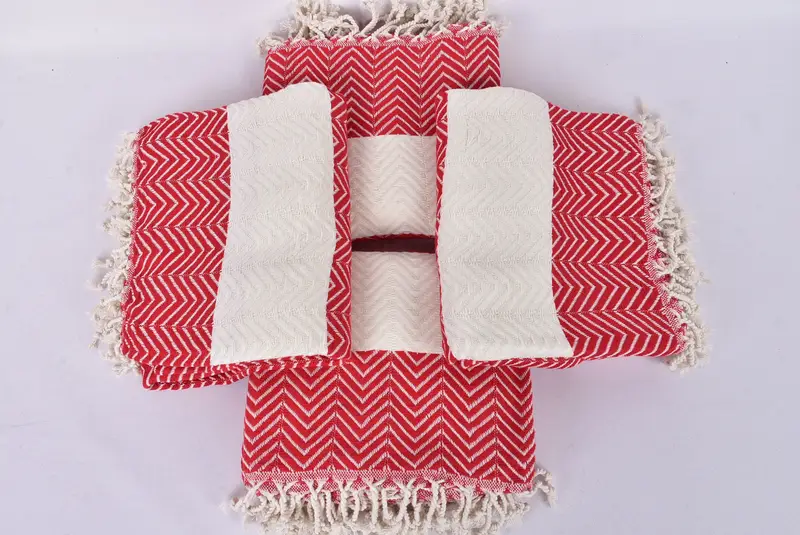 Personalized Towel, Gift For Coworker, 70x40 Cotton Zig zag Towel, Luxury Turkish Bath Towel, Bachelor Gifts, Wedding Towel, Peshtemal Towel - 6