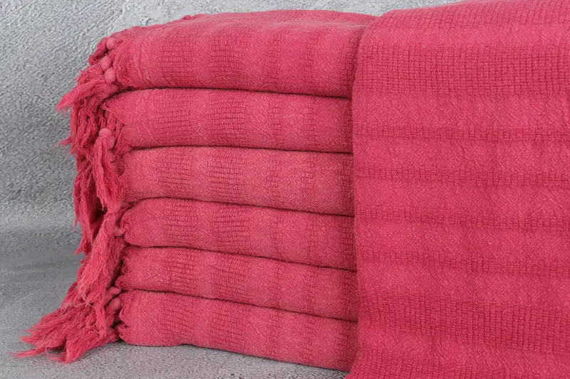 68x36 Cotton Stonewashed Striped Towel, Custom Wedding Towel, Home Decor Gifts, Employee Gifts, Monogrammed Beach Towel, Quick-Dry Beach Towel - 1