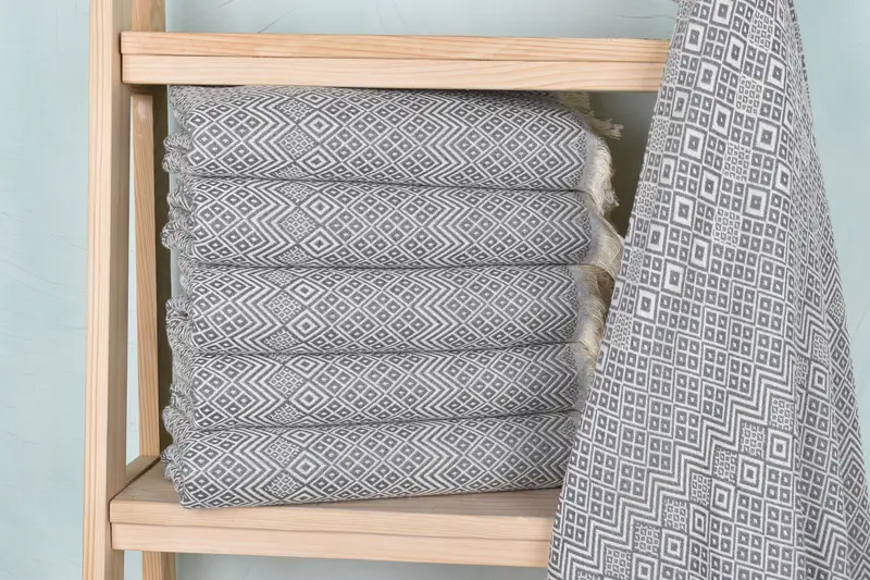 Personalized Wedding Gift, Towel With Name, Spa Towel, Gym Towel, 70x40 Cotton Diamond Towel, Travel Towel, Bath towel, Home Decor Gifts, Gift Towel - 1