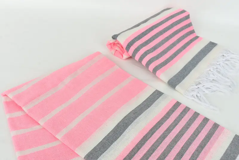 68x40 Cotton Striped Towel, Custom Wedding Gifts, Absorbent Turkish towel, Gym Towel, Bachelorette Party Gifts, Absorbent towel, Maid Of Honor Gift - 7