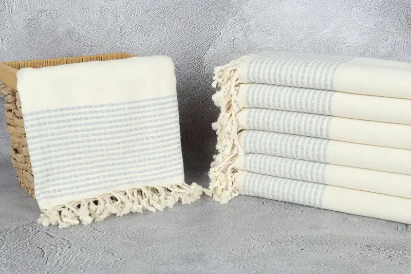 Bachelorette Party Gifts Bridesmaids, 70x36 Cotton Striped Towel, Bridal Shower Favors, Valentines Gift, Guest Towel, Custom Beach Towel - 3
