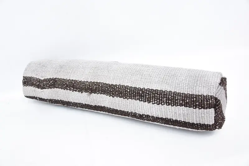 Vintage Rectangle Beige Pillow Sham, 24x6 inch Gift Pillow Cover - 1