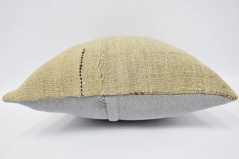 Pillow for Sofa, Vintage Pillow, Gift Pillow, Cushion, Custom Cushion, 16x16 Beige Cushion Case, Handmade Pillow Sham, Retro Throw Cushion - 5