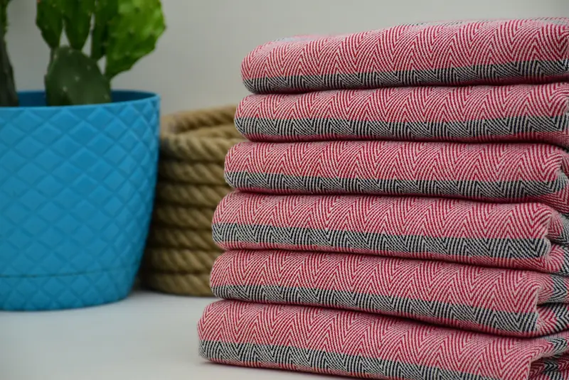 Hammam towel, Gym Towel, Personalized Beach Towel, 64x40 Cotton Chevron Towel, Christmas Gift, Peshtemal Towel, Beach Theme Bachelorette Party Gifts - 2