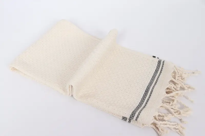 Wedding Gift Ideas, 38x18 Cotton Striped Towel, Personalized Hand Towel, Personalized Gifts, Bridesmaid Gifts, Home Decor Gifts, Organic Tea Towel - 6