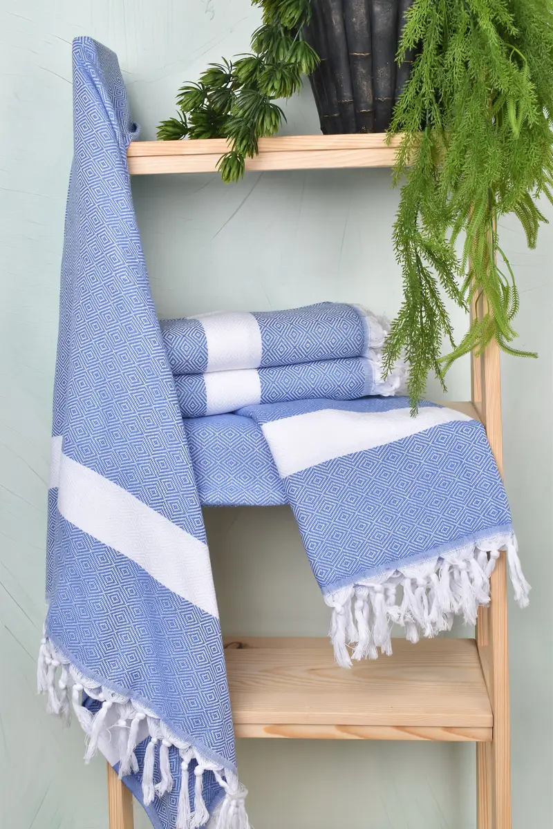70x40 Cotton Diamond Towel, Guest Towel, Absorbent towel, Lightweight towel, Bachelorette Party Favors, Customized Turkish Towel, Memorial Gift - 6