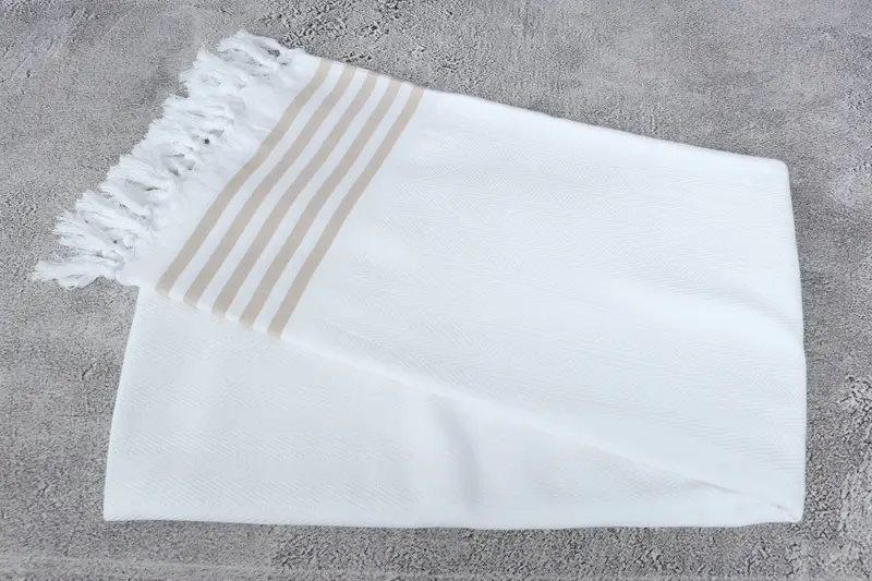 Bridal Shower Gift, Home Decor Gifts, Personalized Turkish Towel, Luxury Beach Towel, 70x40 Cotton Striped Towel, Bachelorette Party Favors Beach - 6